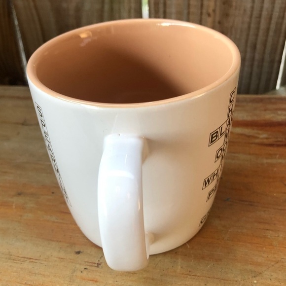 Tara Reed Designs Word Tile Tea Cup Crossword Puzzle Game 20oz - Picture 4 of 7